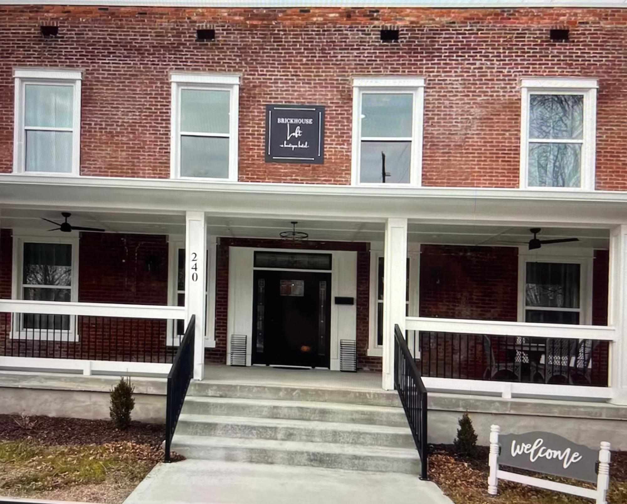 Brickhouse Loft - A Boutique Hotel Martinsville Eksteriør bilde